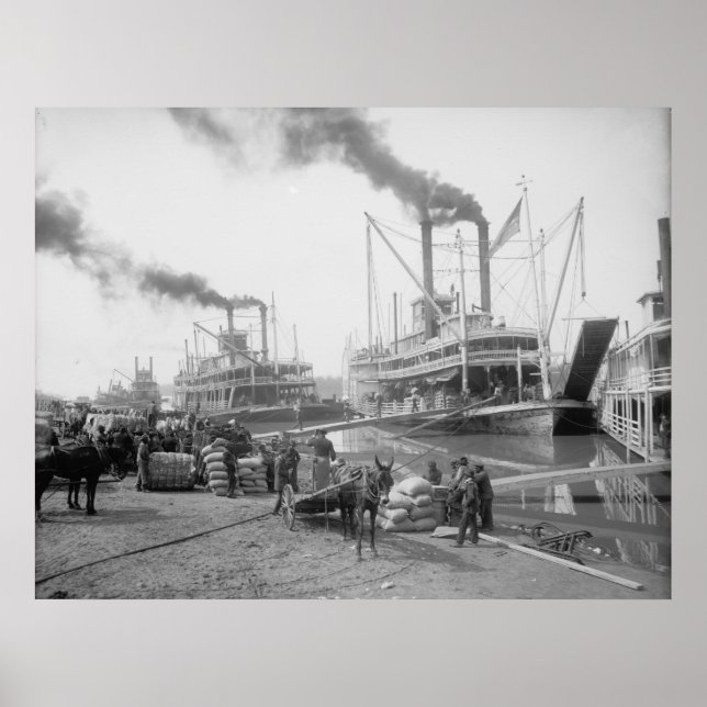 Poster Aterrissagem a vapor (Frente)