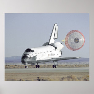 Poster Aterrissagem da Atlântida espacial (STS-66)