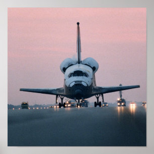 Pôster Aterrissagem da Colúmbia Espacial (STS-80)