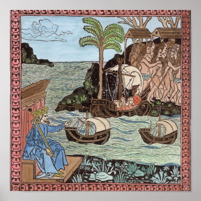 Pôster Aterrissagem de Columbus (Frente)