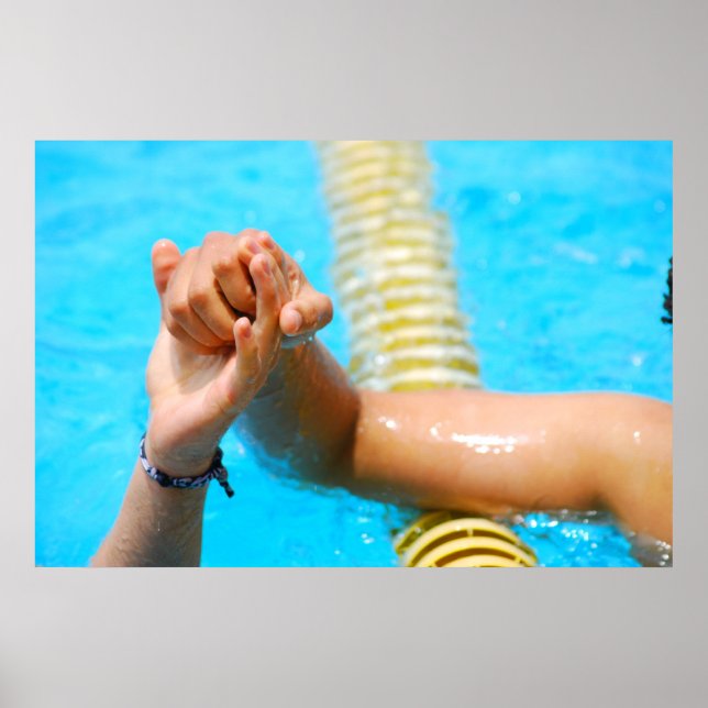 Poster Aterrissagem esportiva (Frente)