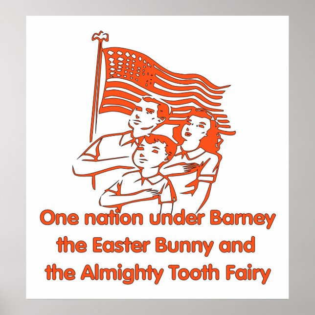 Poster Atheist Pledge (Frente)