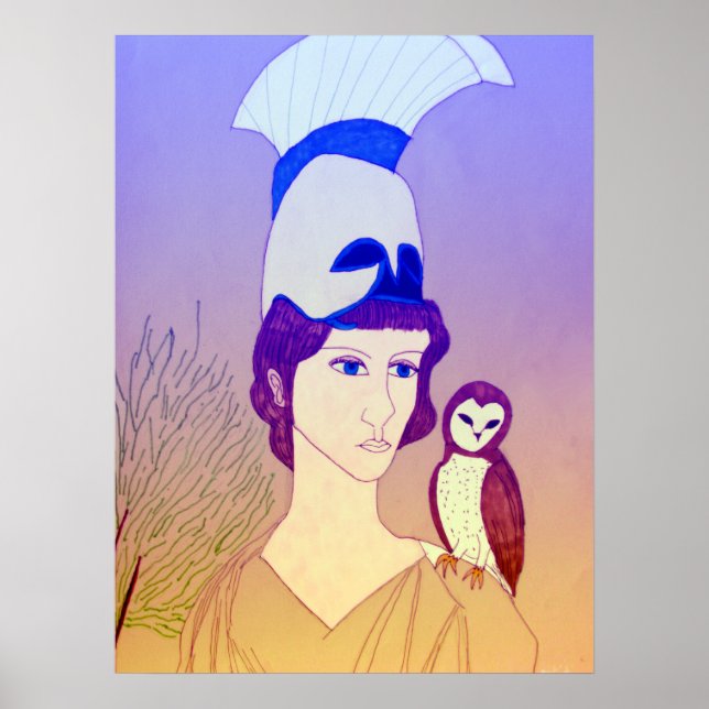 Poster Athena (Frente)