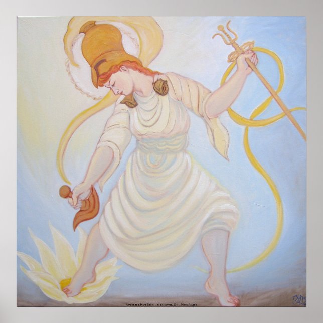 Poster Athena como Naro Dakini (Frente)