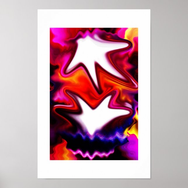 Pôster Atingir no tempo (Frente)