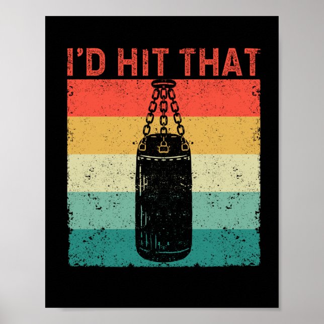 Poster Atingiria aquele ventilador do treinador do Boxer  (Frente)