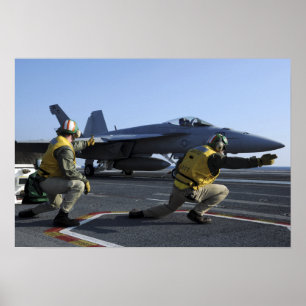 Poster Atiradores a bordo dos EUA George HW Bush