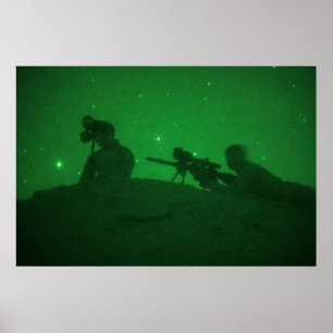 Poster Atiradores Noturnos