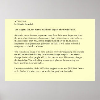 Pôster Atitude