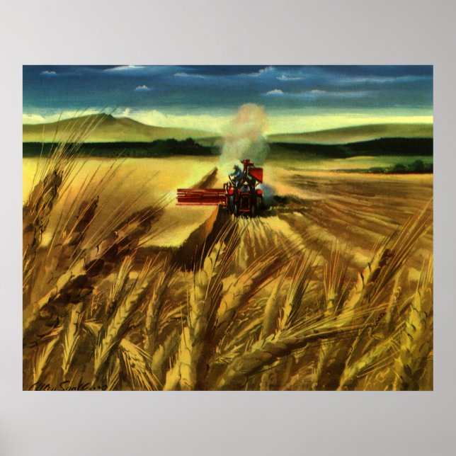 Poster Atividade De Fazenda Agrícola De Viagem, Agricultu (Frente)