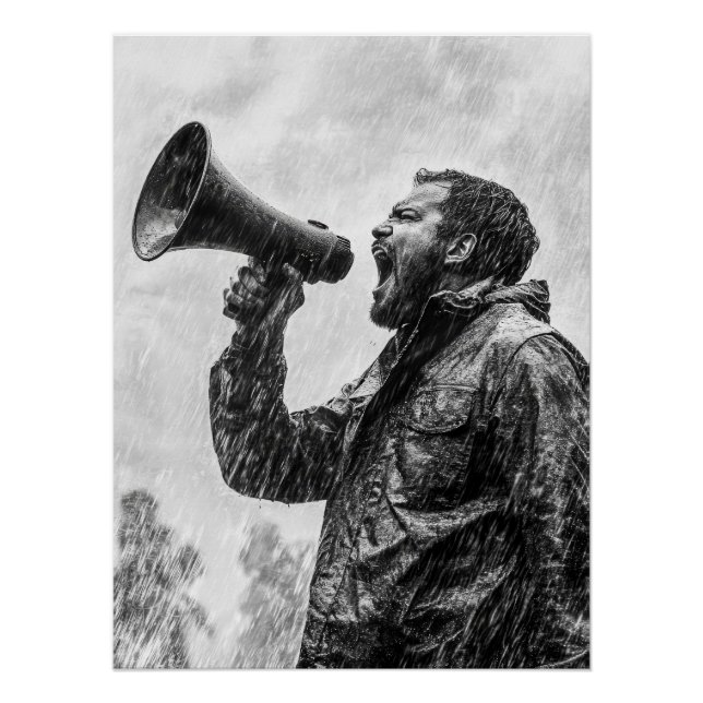 Pôster Ativista (Frente)