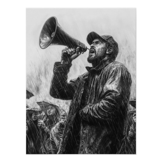 Pôster Ativista (Frente)