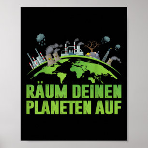 Poster Ativista de Proteção Ambiental do Dia da Terra Act