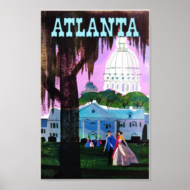 Poster Atlanta (Frente)