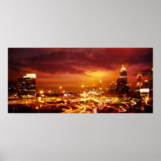 Pôster Atlanta em Dusk
