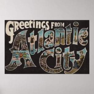 Poster Atlantic City, New-jersey - grandes cenas 3 da