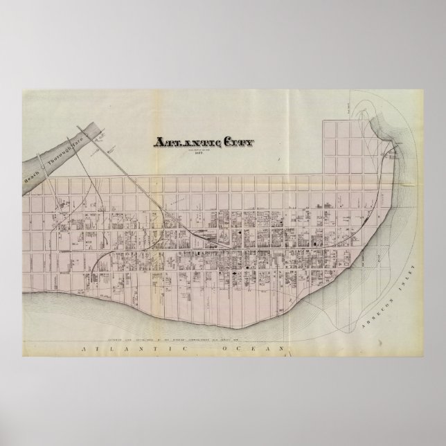Pôster Atlantic City, Nova Jersey (Frente)