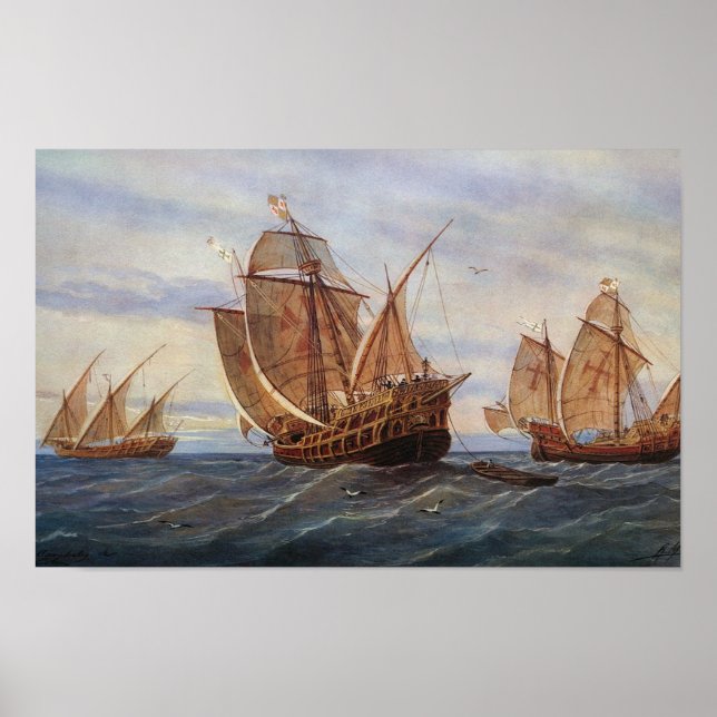 Poster atlantic ocean (Frente)