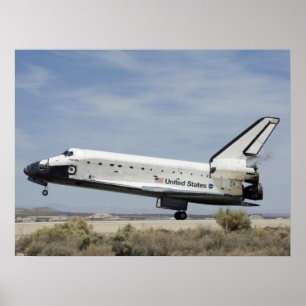 Poster Atlântida espacial (STS-117)
