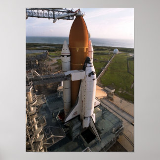 Poster Atlântida espacial (STS-86)