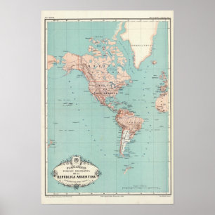 Pôster Atlas 3 de Argentina