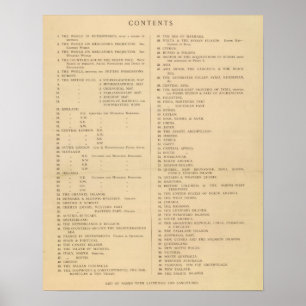 Pôster Atlas da Londres de Stanford da geografia