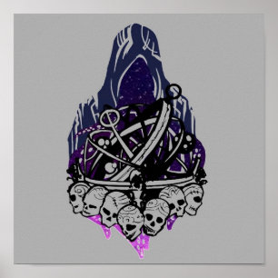 Poster Atlas de Formatação do Caçador de Cabeça POE