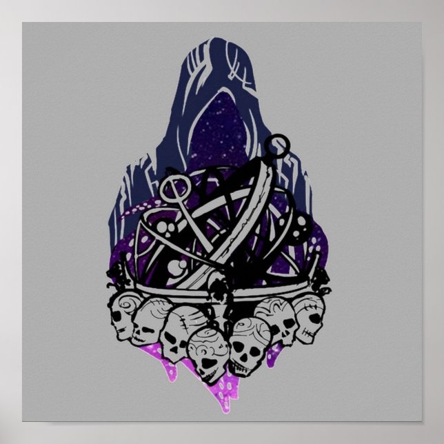 Poster Atlas de Formatação do Caçador de Cabeça POE (Frente)