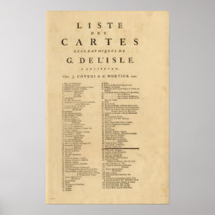 Pôster Atlas de mundo novo