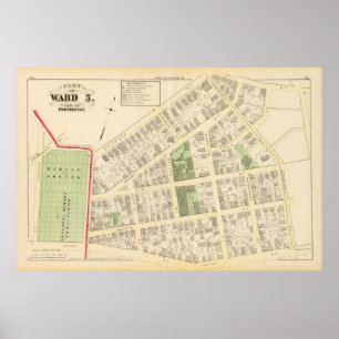 Pôster Atlas dos moinhos do cemitério e da Ilha de Elba