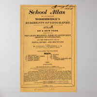 Atlas escolar, rudimentos de geografia da Woodbrid