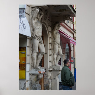 Poster Atlas Estatus - Arte Clássica e Vida Urbana