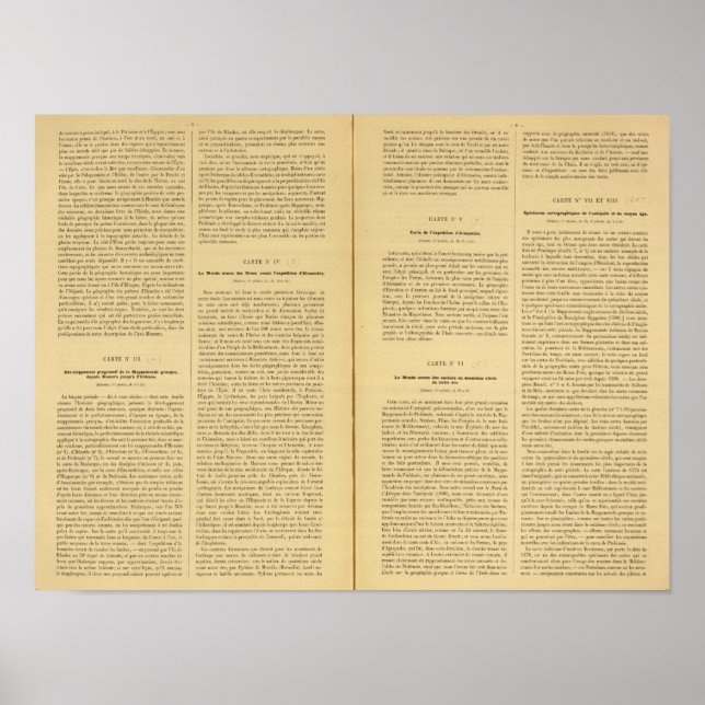 Pôster Atlas Histórico 3 (Frente)