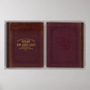 Pôster Atlas histórico da costa de New-jersey