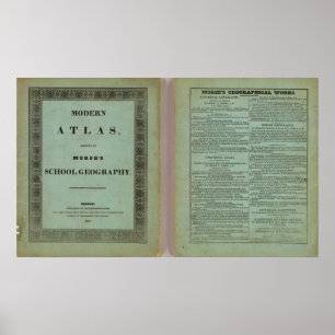 Poster Atlas moderno