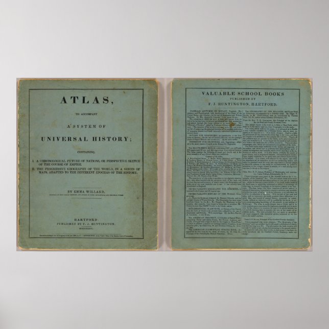 Pôster Atlas of universal history (Frente)