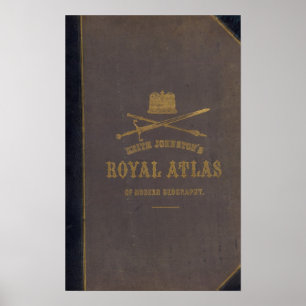 Poster Atlas real da geografia moderna