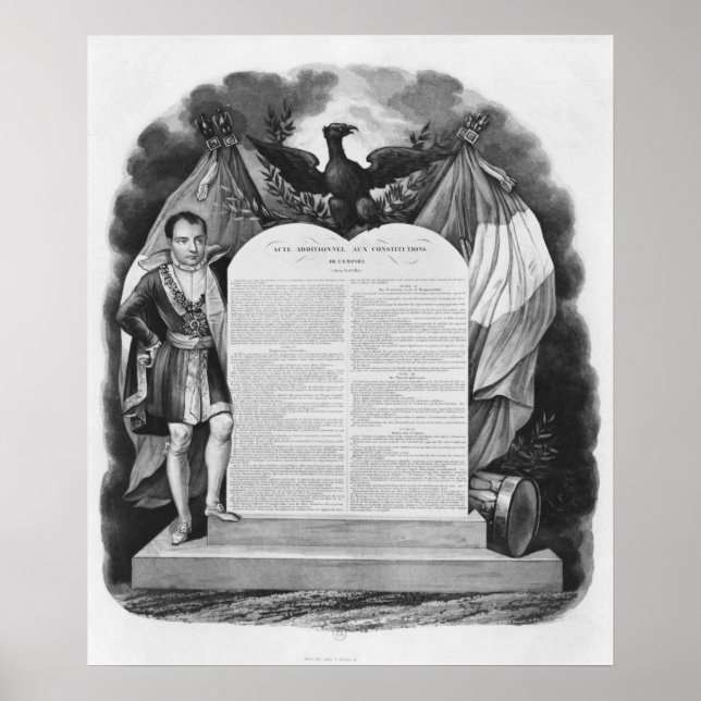 Poster Ato adicional de 22 de abril de 1815 (Frente)