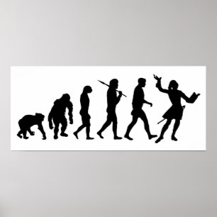 Pôster Ator de actuação das artes de palco do teatro do