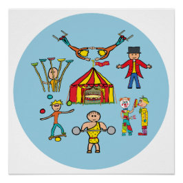 Pôster Atos de Circo