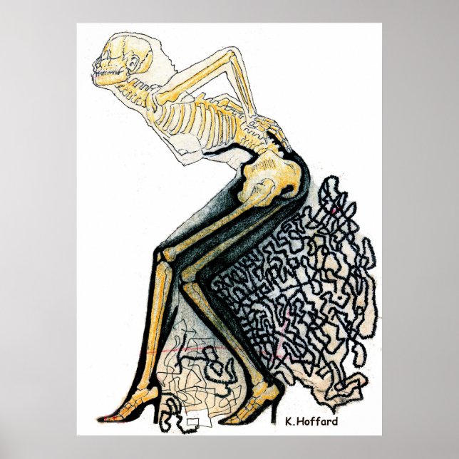 Pôster "Atração feminina" (Frente)