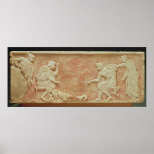 Poster Atracção animal