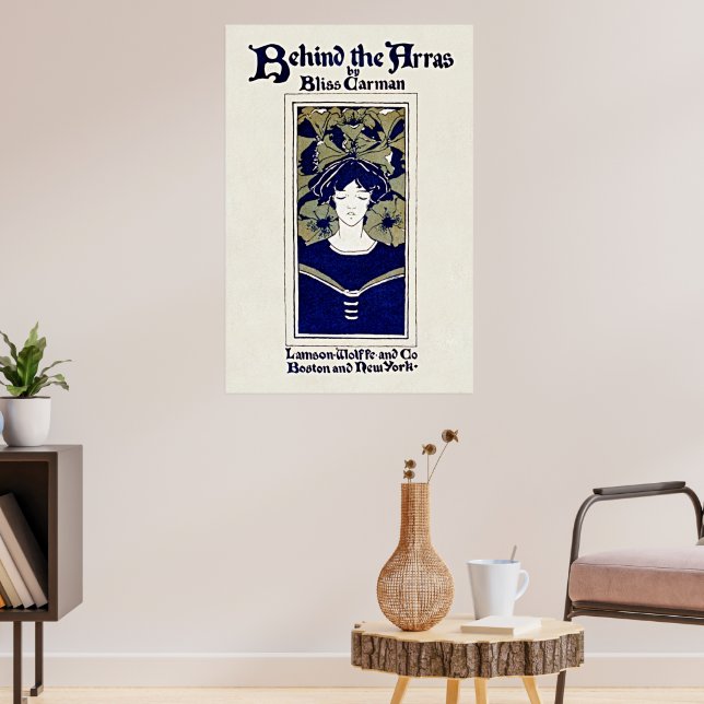 Poster Atrás das Arras - Vintage (Sala de Estar 3)