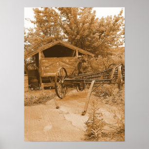 Pôster Atrás do celeiro