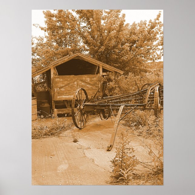 Pôster Atrás do celeiro (Frente)