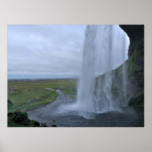 Poster Atrás do Véu de Seljalandsfoss