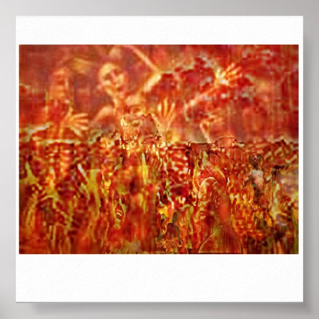 Poster Atrasado Para Oração (Frente)