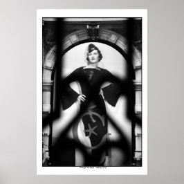 Poster Através da cerca - Museu da Moda de Paris