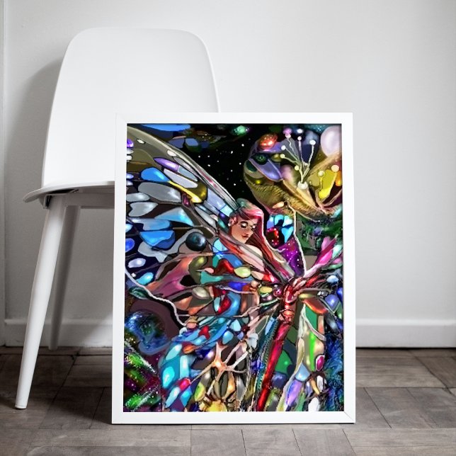 Poster Através das Asas de uma Borboleta (Criador carregado)