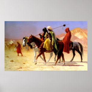 Pôster Atravessando o deserto